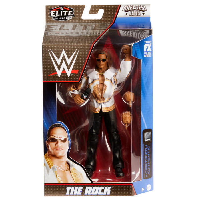 WWE Elite Greatest Hits - The Rock *DMG*