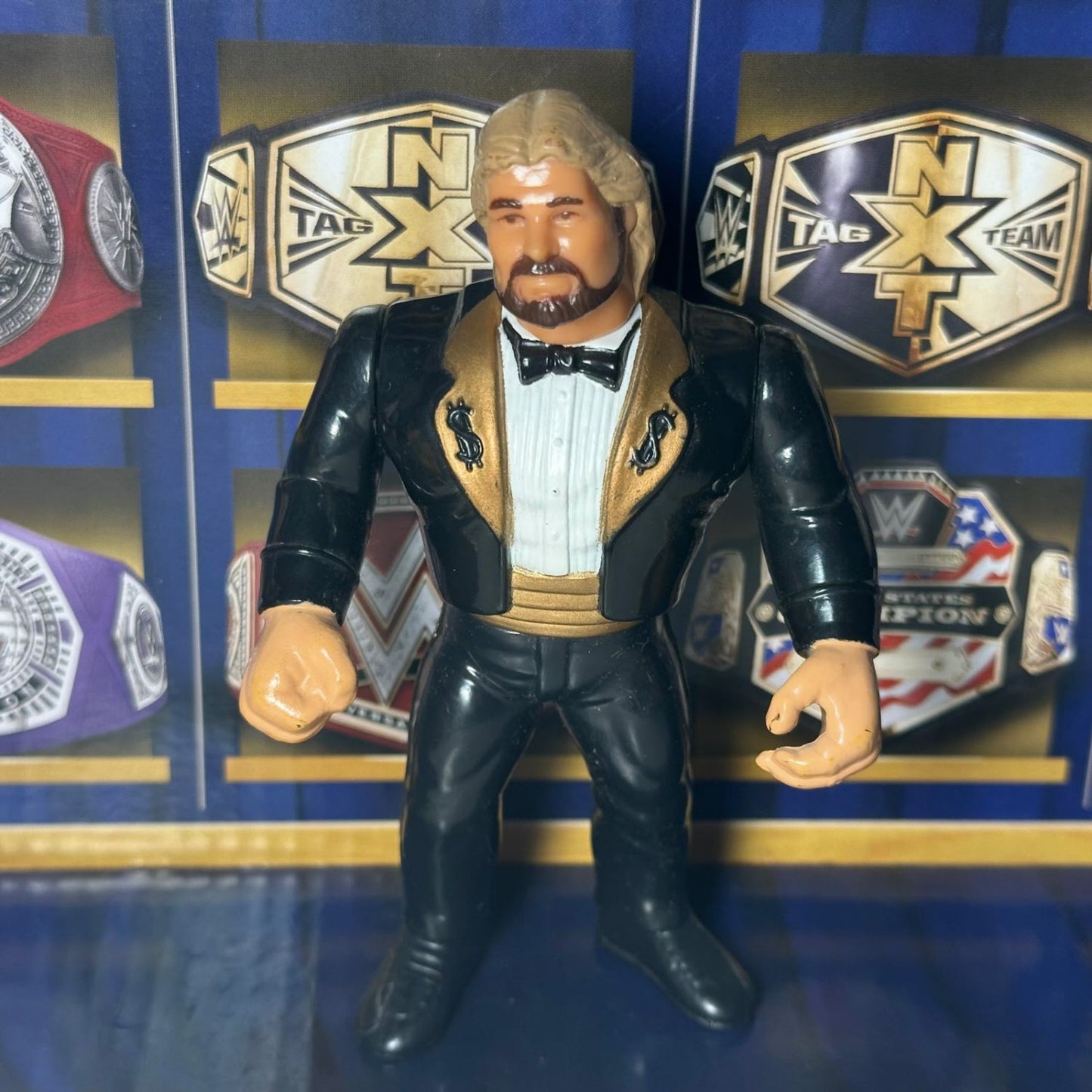 WWF Hasbro - Million Dollar Man Ted DiBiase #1 (Black)