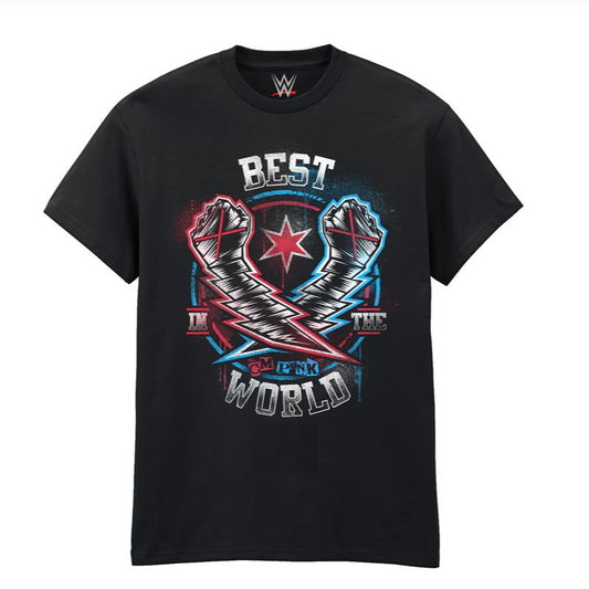 T-Shirt - WWE Official Collection 2026 - CM Punk - Arms (XXL)
