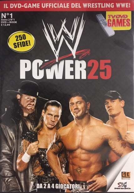 DVD Power 25- Il DVD Game Ufficiale del Wrestling (Usato in ottime condizioni)