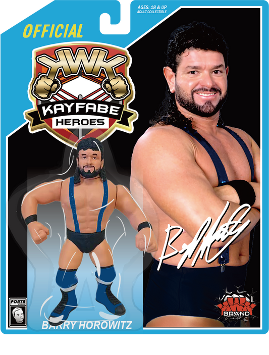 KWK Kayfabe Heroes - Barry Horowitz (Blue Card)