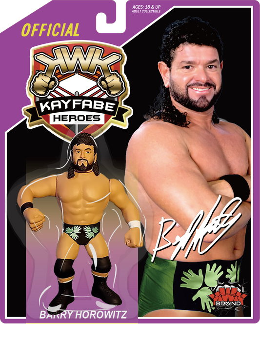KWK Kayfabe Heroes - Barry Horowitz (Purple Card)