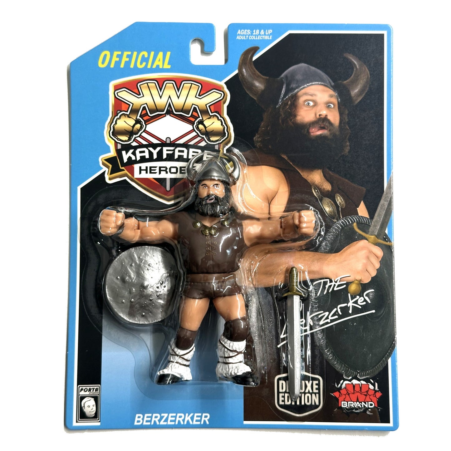 KWK Kayfabe Heroes - Berzerker (Blue Card)
