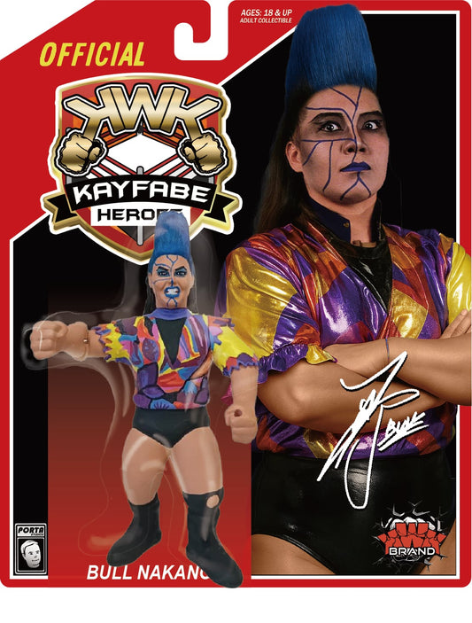 KWK Kayfabe Heroes - Bull Nakano (Red Card)