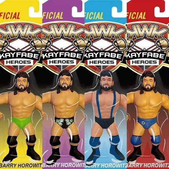 KWK Kayfabe Heroes - Barry Horowitz (Full Set of 4)