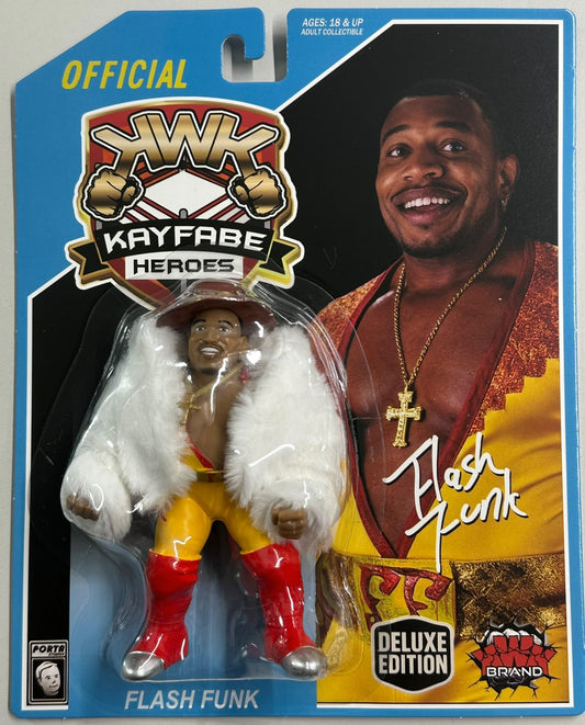 KWK Kayfabe Heroes - Flash Funk (Blue Card)