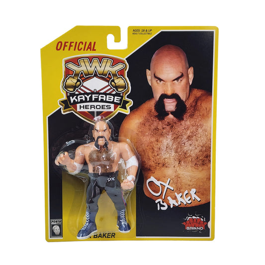 KWK Kayfabe Heroes - Ox Baker (Yellow Card) *DMG*