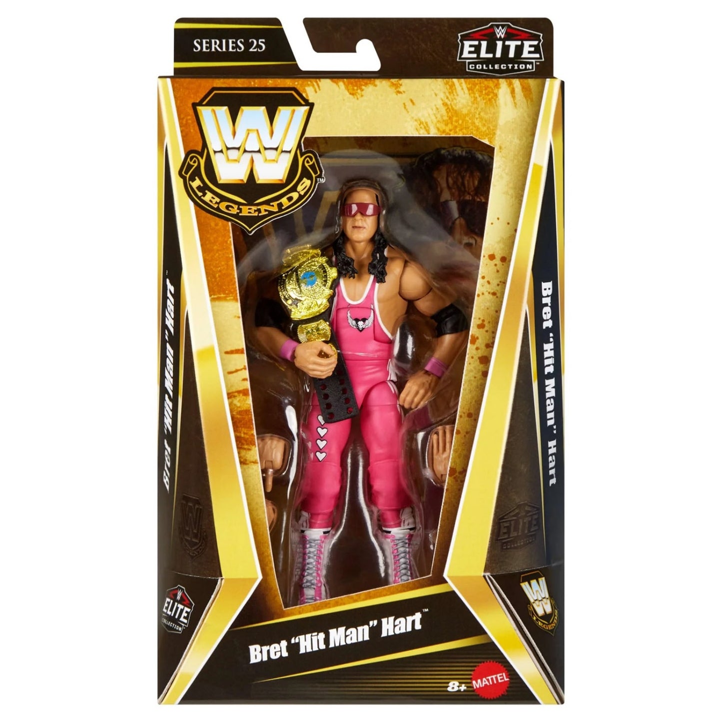 WWE Legends Series 25 - Bret "Hitman" Hart *DMG*