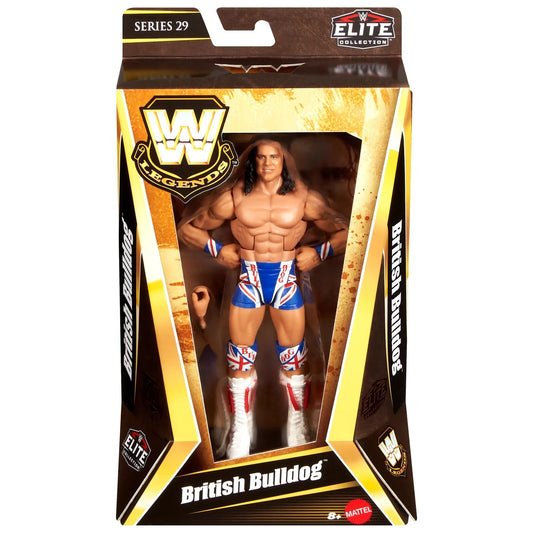 WWE Legends Series 29 - British Bulldog Davey Boy Smith *DMG*
