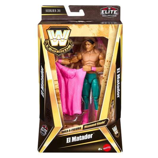 WWE Elite Legends Series 31 - El Matador Tito Santana *DMG*