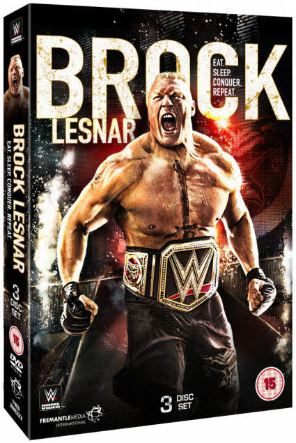 DVD - Brock Lesnar - Eat Sleep Conquer Repeat (3 DVD)