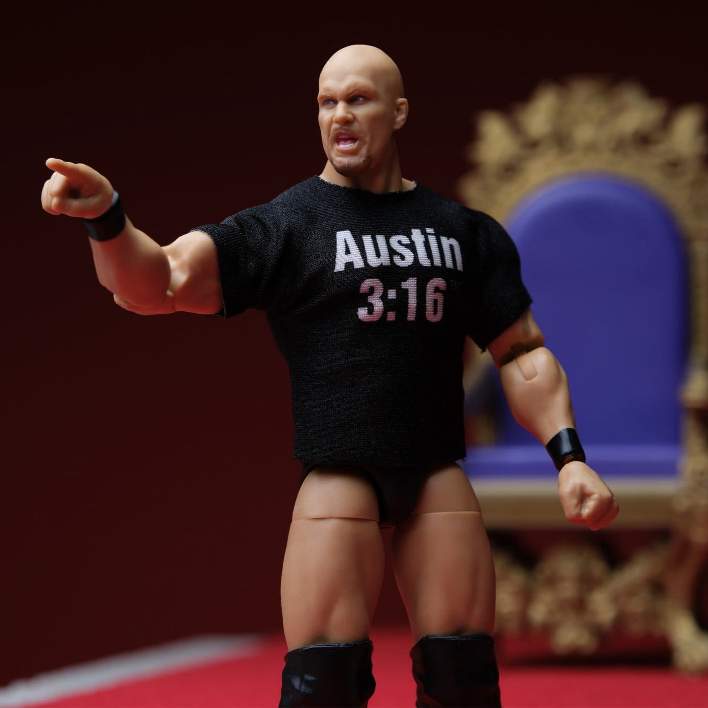 WWE Elite Limited Edition - Stone Cold Steve Austin (King of the Ring)
