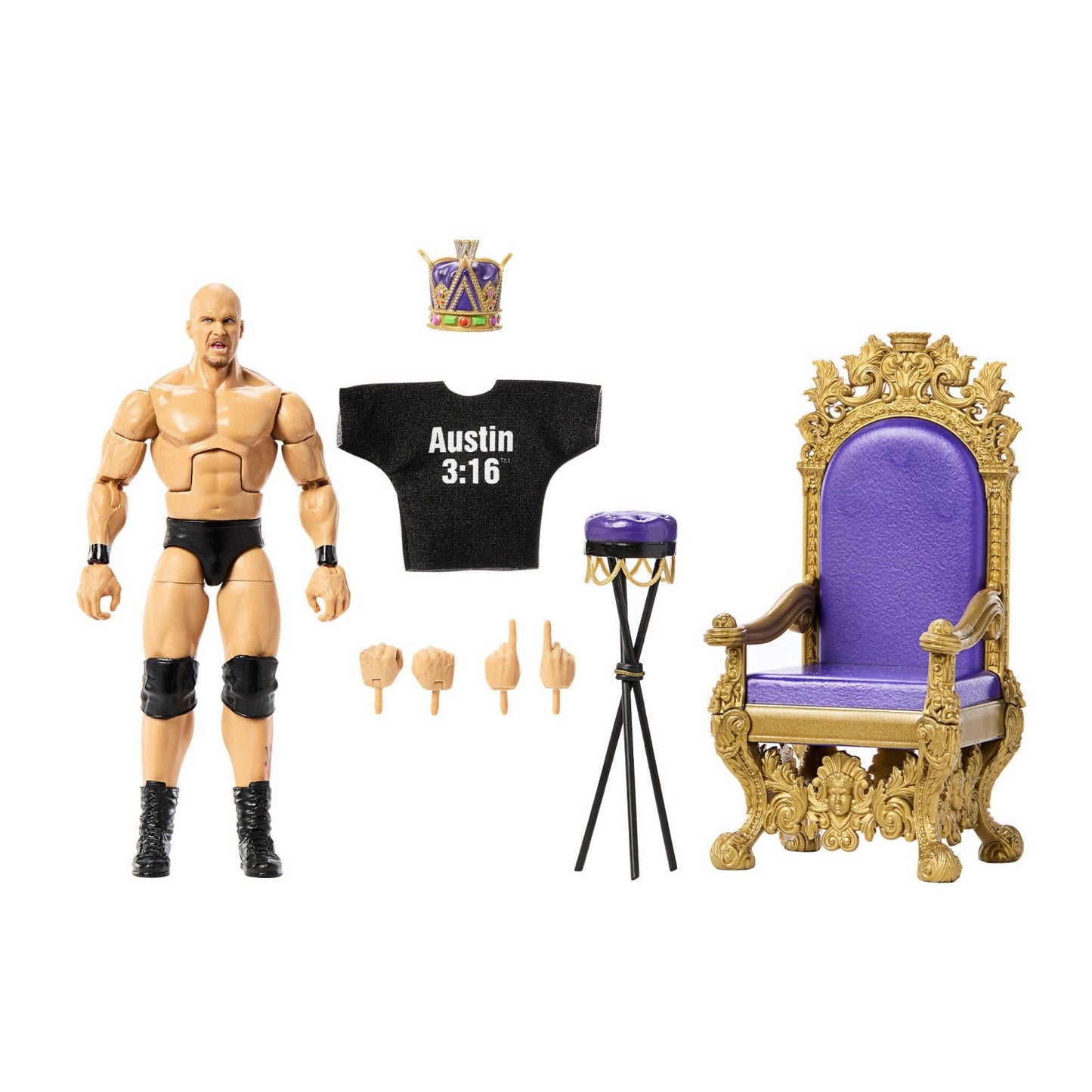WWE Elite Limited Edition - Stone Cold Steve Austin (King of the Ring)