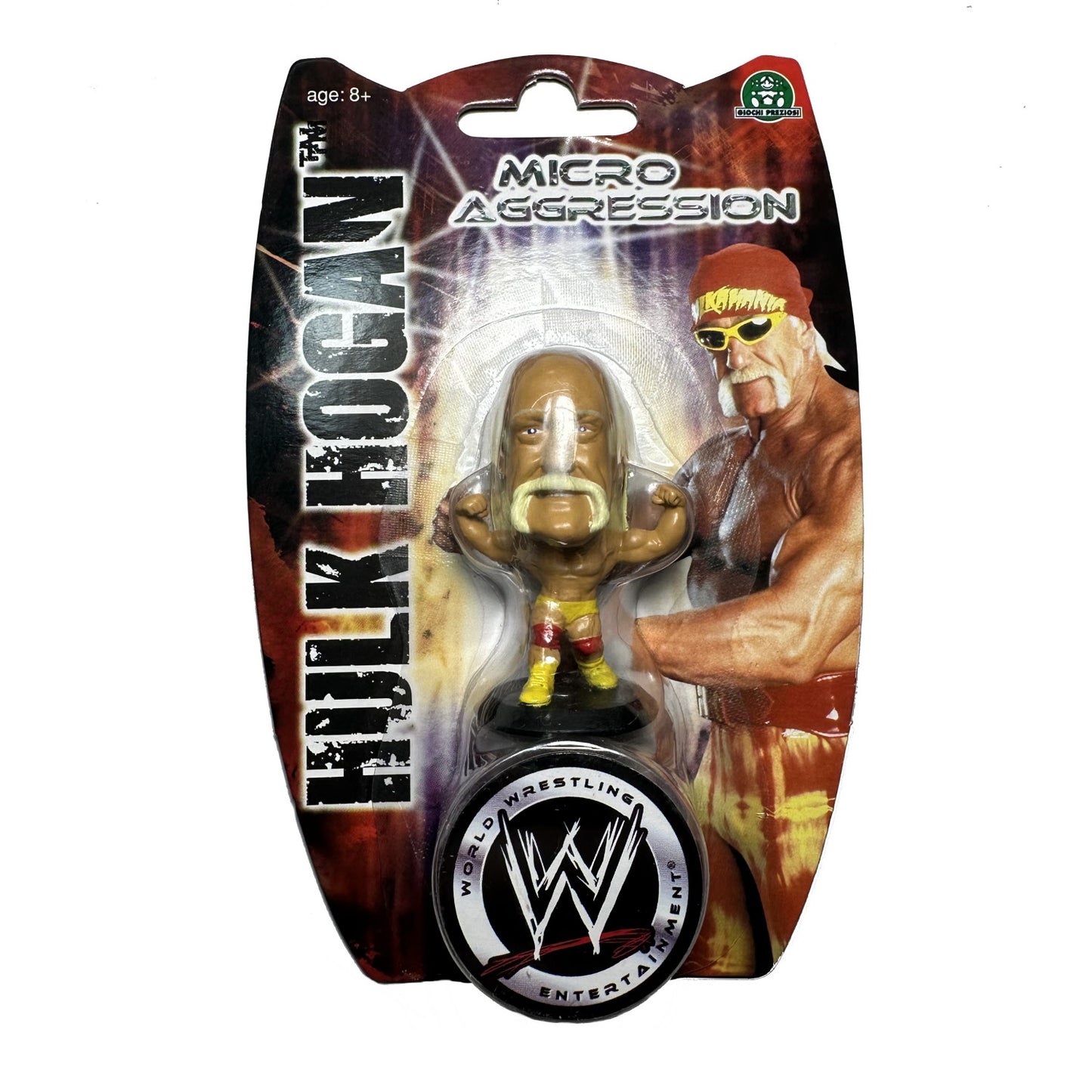 WWE Micro Aggression (Giochi Preziosi 2006) - Hulk Hogan (Größe 6cm)