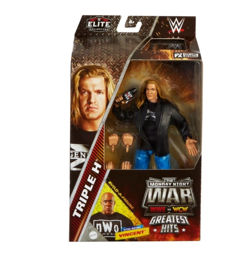 WWE Elite Monday Night War Greatest Hits - Triple H - HHH *DMG*