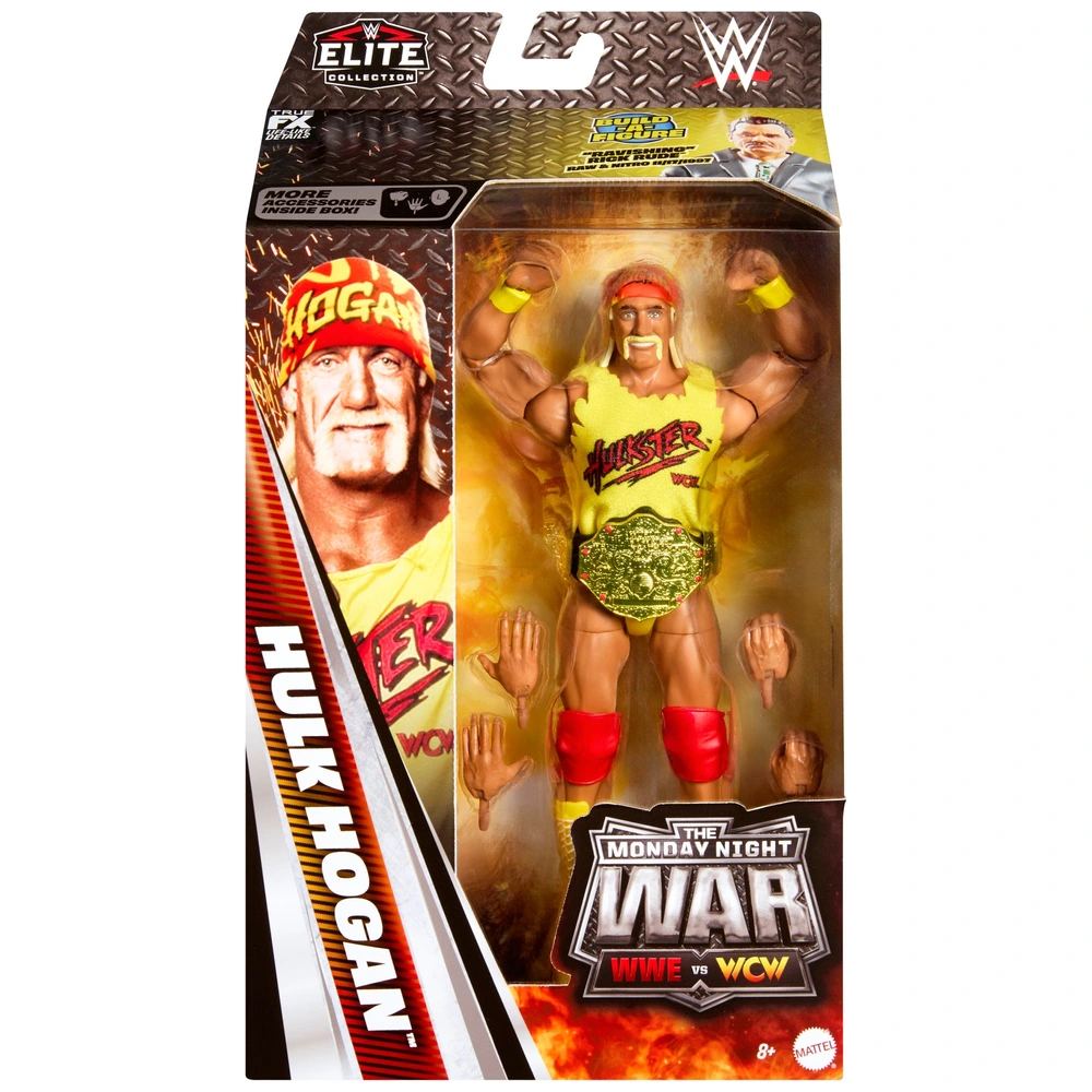 WWE Elite Monday Night War Series #11 - Hulk Hogan *DMG*