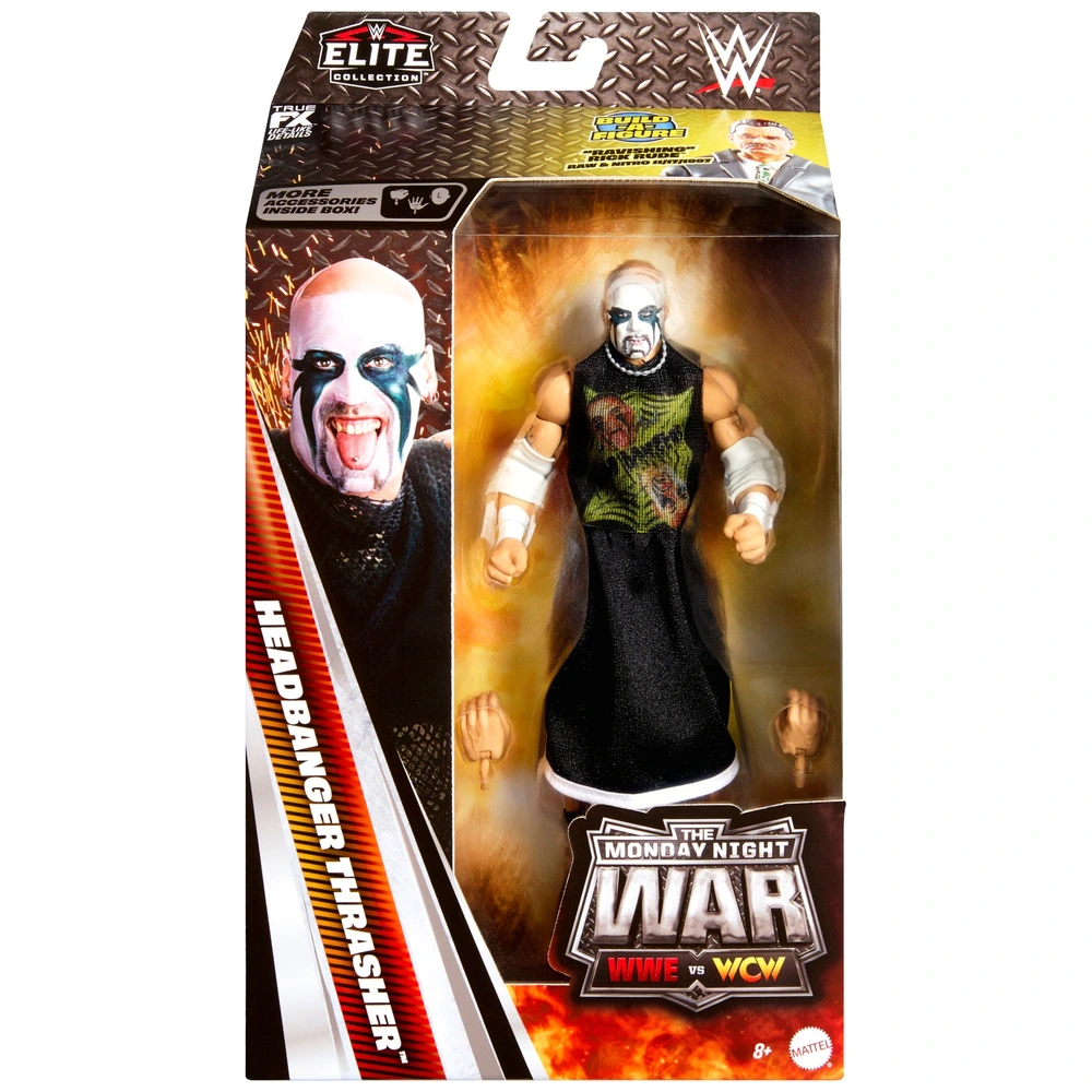 WWE Elite Monday Night War Series #11 - The Headbangers - Thrasher & Mosh *DMG*