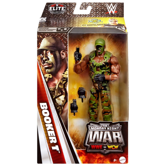 WWE Elite Monday Night War Series #9 - Booker T *DMG*