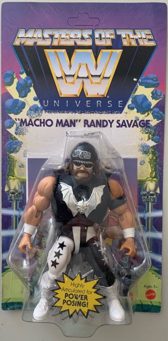 WWE M.O.T.U. Series 5 Walmart Exclusive - Macho Man Randy Savage nWo *DMG*