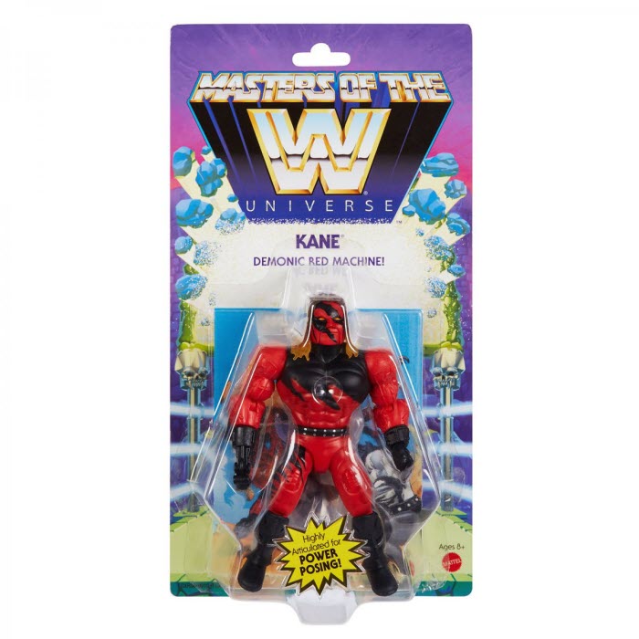 WWE M.O.T.U. Series 6 Walmart Exclusive – Kane *BESCHÄDIGT*
