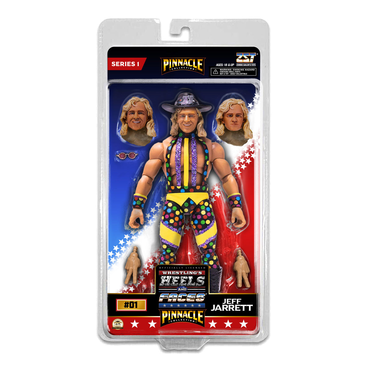 Zombie Sailor Pinnacle Series 1 - 'Double J' Jeff Jarrett *DMG*