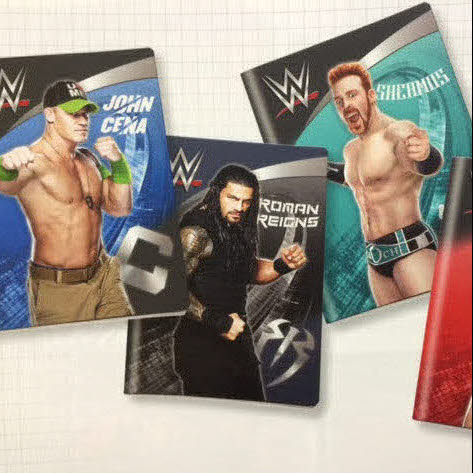 Quadernone a righe A - WWE Scuola (Scegli il soggetto)