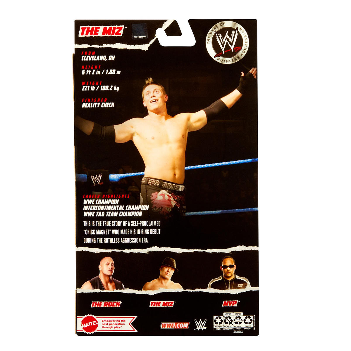 WWE Elite Ruthless Aggression #6 - The Miz (Walmart Exclusive) *DMG*