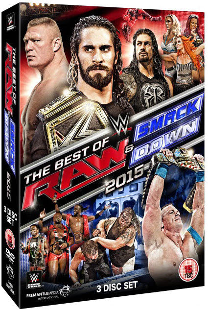DVD - Best of Raw & Smackdown 2015 (3 Dischi)