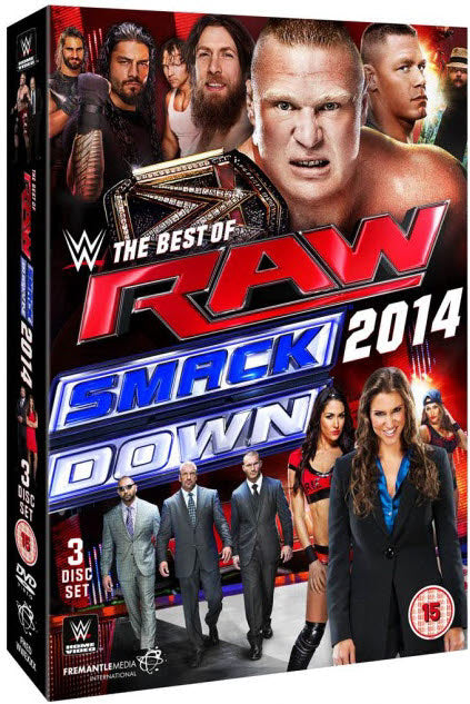 DVD - Best of Raw & Smackdown 2014 (3 DVD)