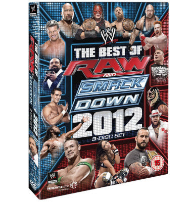 DVD - Best of Raw & Smackdown 2012 (3 DVD)