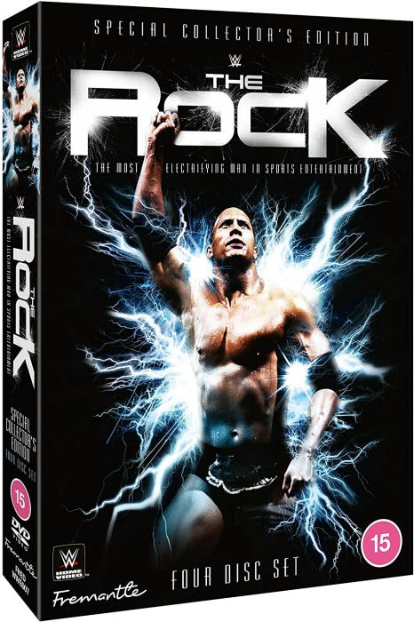 DVD The Rock - The Most Electrifying Man In Sports Entertainment (4 Dischi)