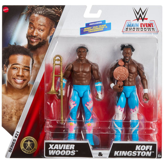 WWE Showdown Series 21 - Kofi Kingston & Xavier Woods - The New Day