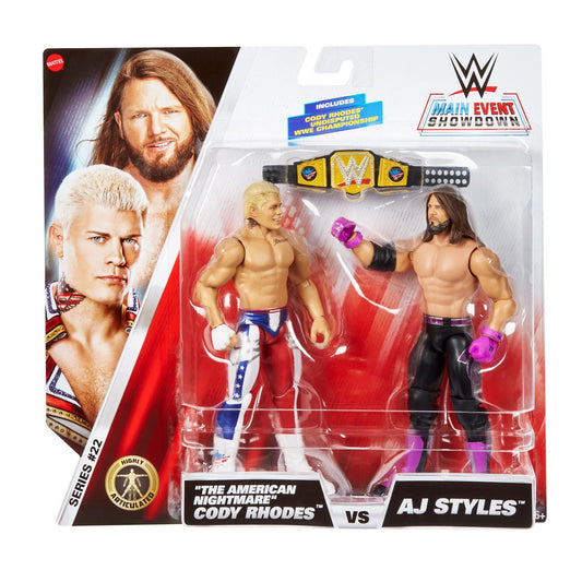 WWE Showdown Series 22 - AJ Styles vs. Cody Rhodes