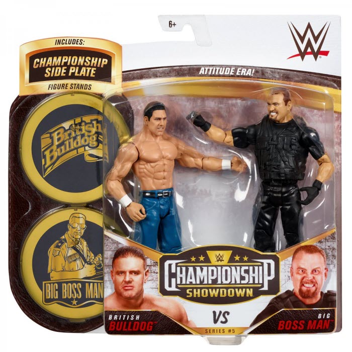 WWE Championship Showdown Serie 5 British Bulldog vs. Big Boss Man