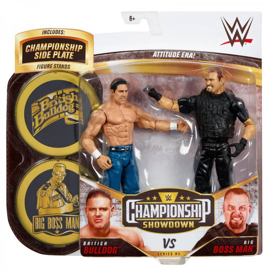 WWE Championship Showdown Serie 5 British Bulldog vs. Big Boss Man