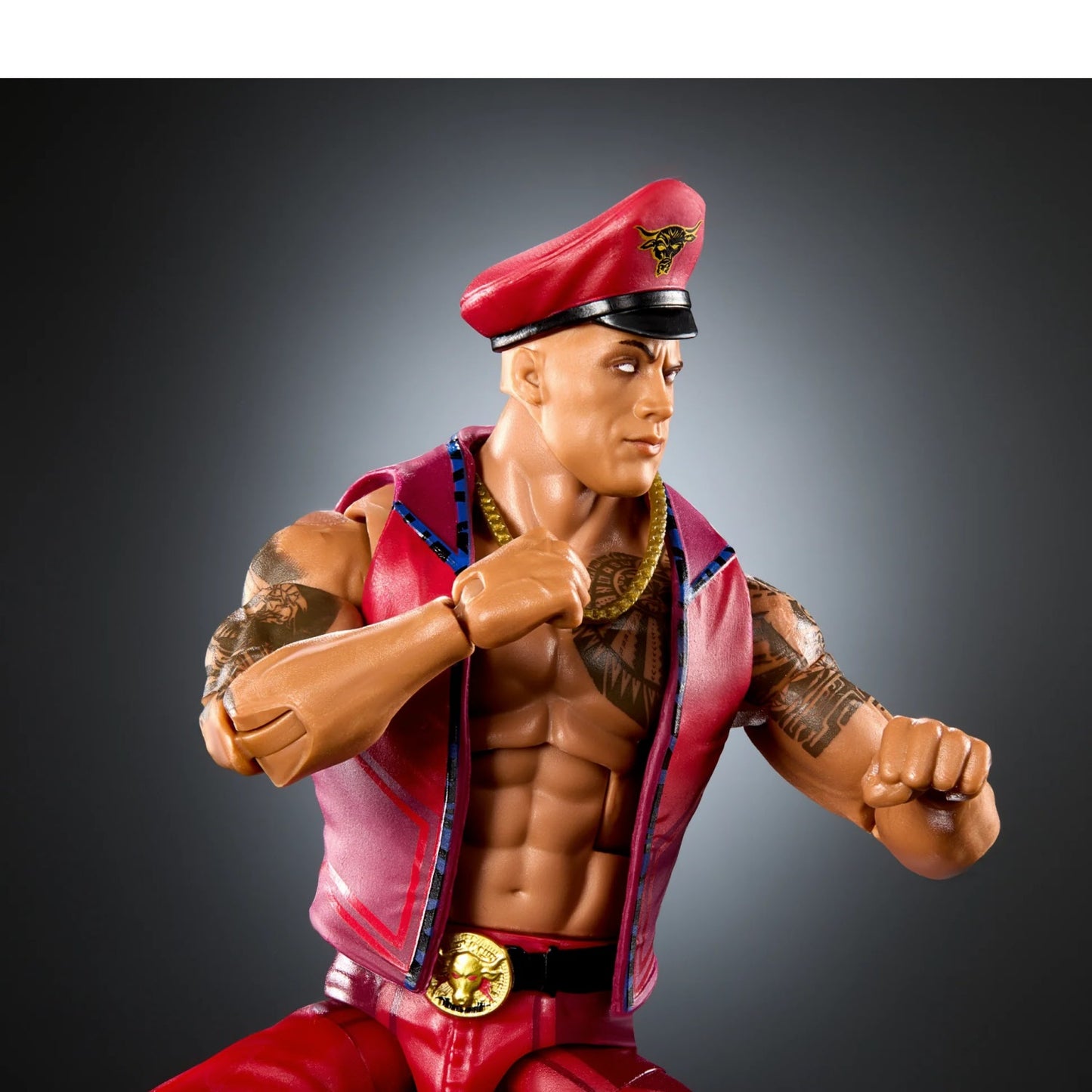 WWE Street Fighter Series #1 - The Rock Final Boss as M. Bison