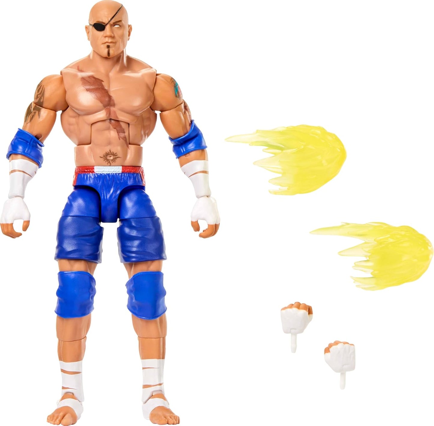 WWE Street Fighter Series #2 - Batista as Sagat *DMG*