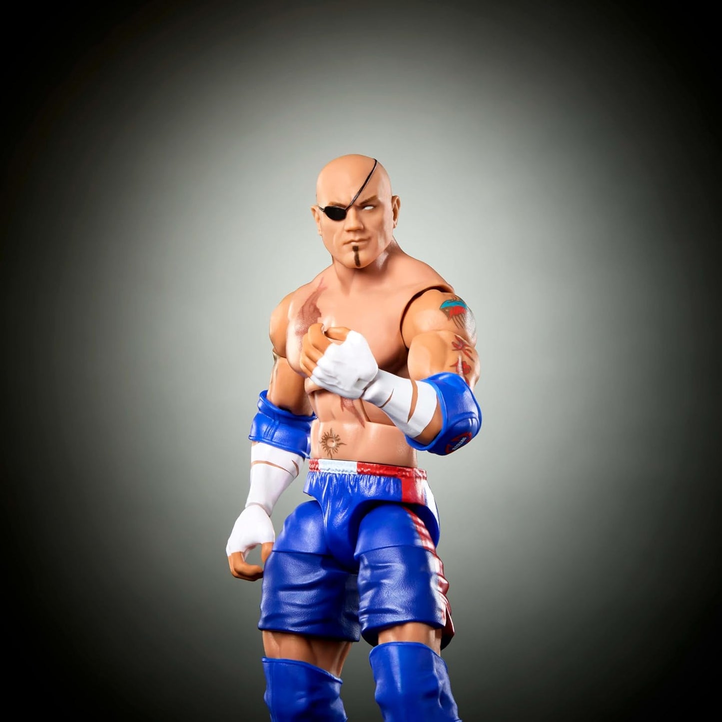 WWE Street Fighter Series #2 - Batista as Sagat *DMG*