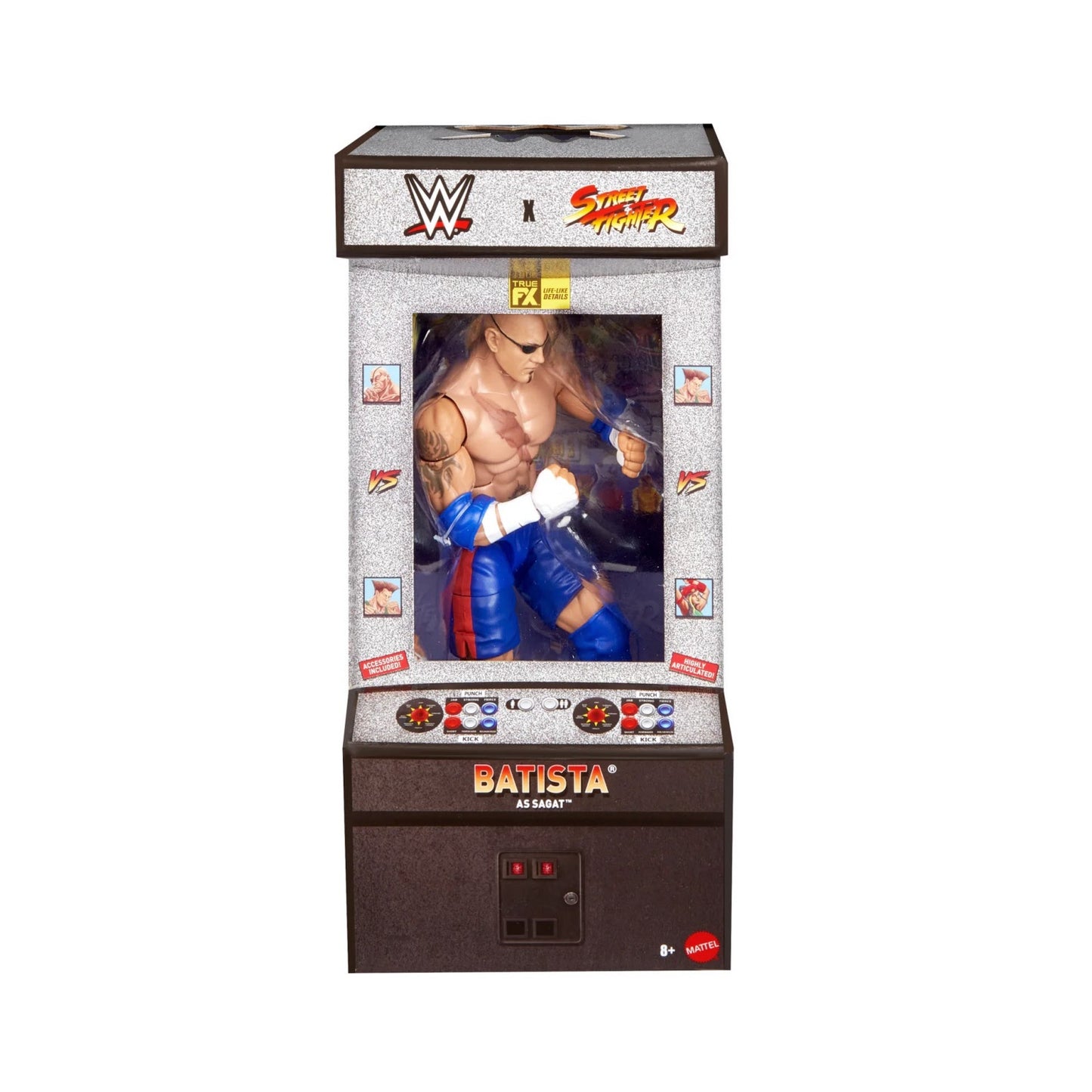 WWE Street Fighter Series #2 - Batista as Sagat *DMG*