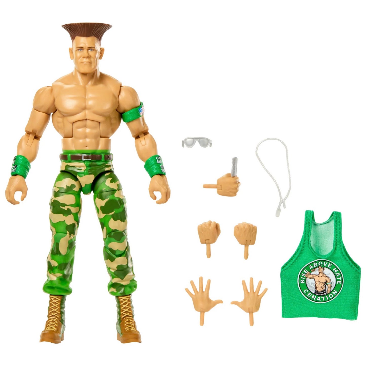 WWE Street Fighter Series #2 - John Cena as Guile *DMG*