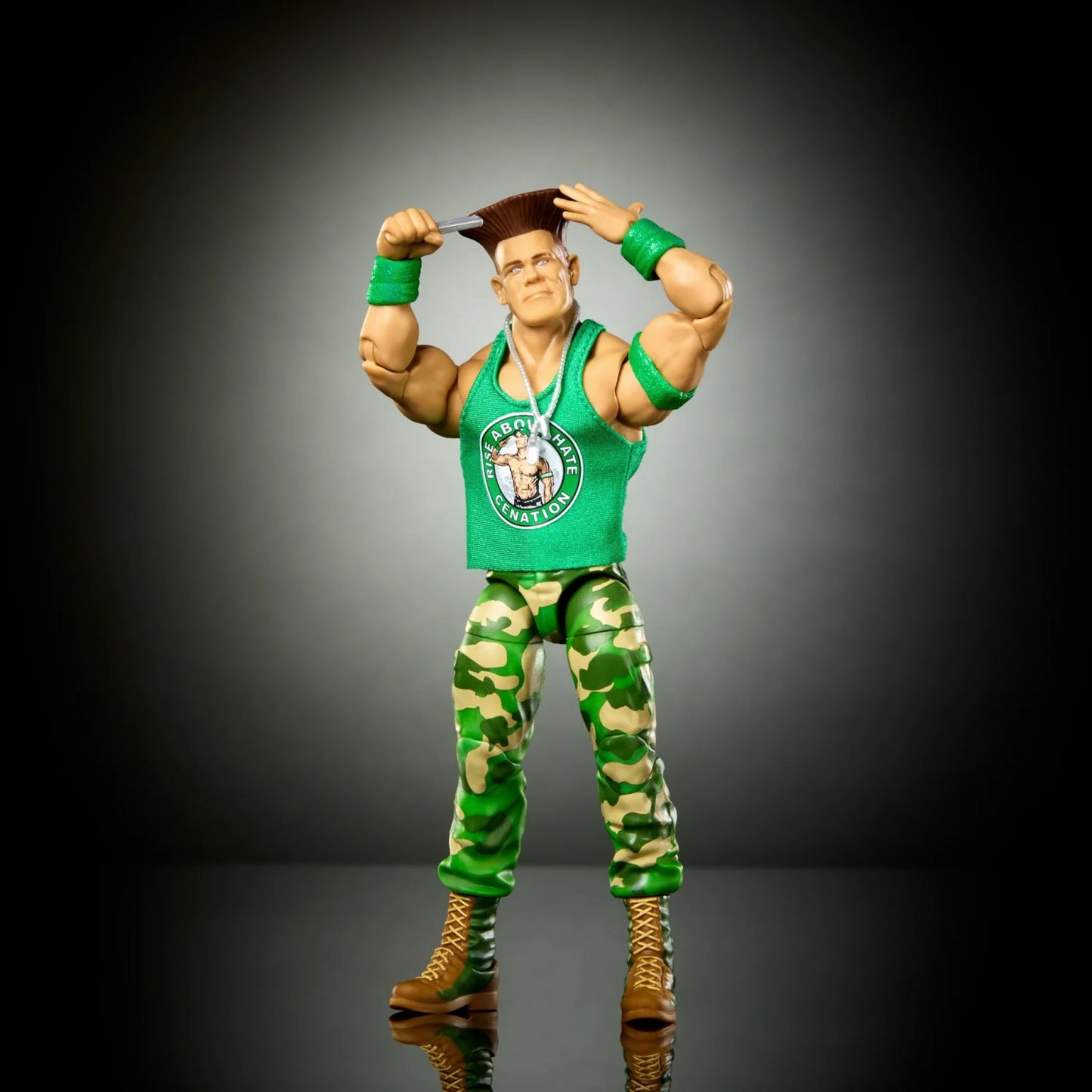 WWE Street Fighter Series #2 - John Cena as Guile *DMG*