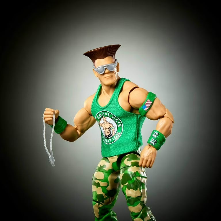 WWE Street Fighter Series #2 - John Cena as Guile *DMG*