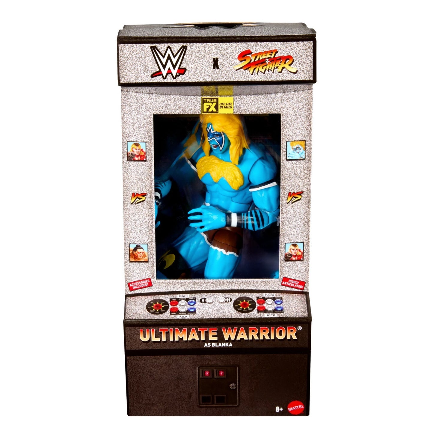 WWE Street Fighter Series #3 - Ultimate Warrior as Blanka *DMG*