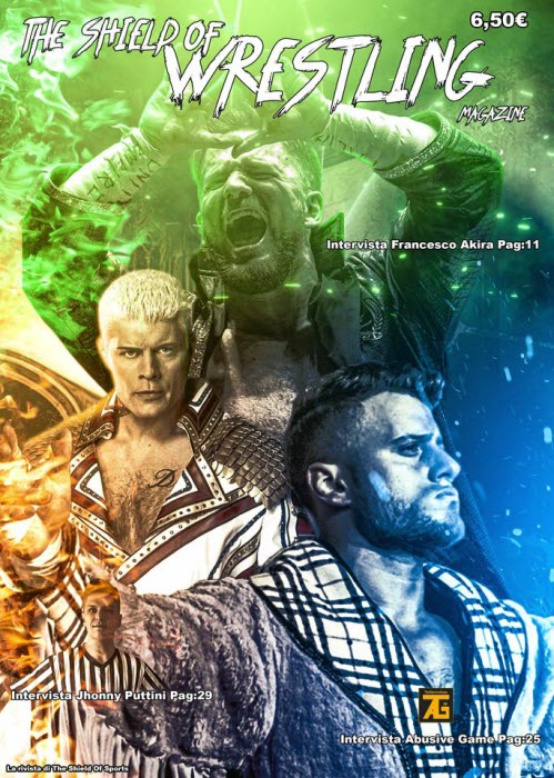 Shield of Wrestling Magazine - Agosto 2022 (Rivista in italiano)