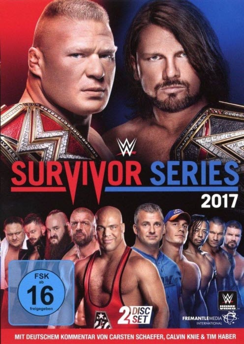 DVD - Survivor Series 2017 (2 Dischi) *Edizione Germania*
