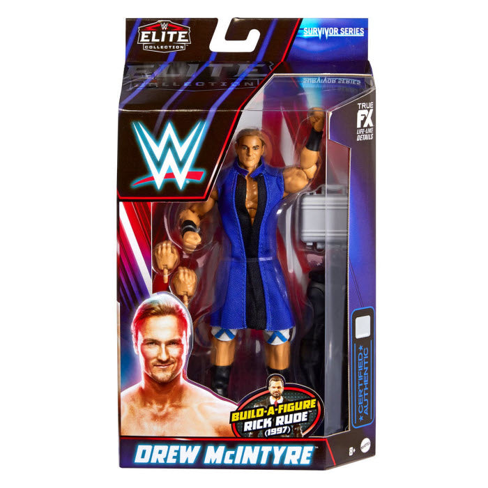 WWE Elite Survivor Series 2022 - Drew McIntyre (Build Rick Rude 1997)