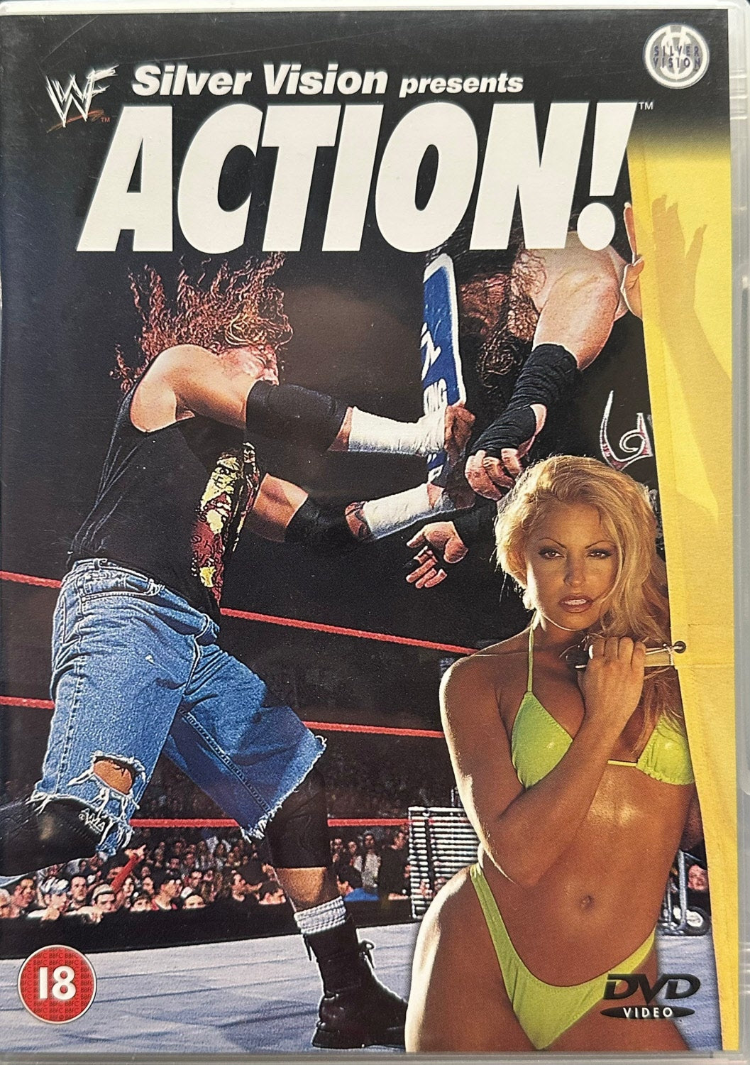 DVD WWF Action! Silver Vision (Usato in ottime condizioni)