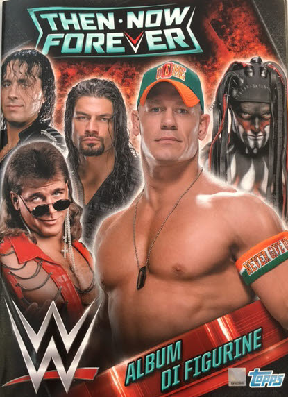 WWE Then Now Forever - Stickers - Album italiano