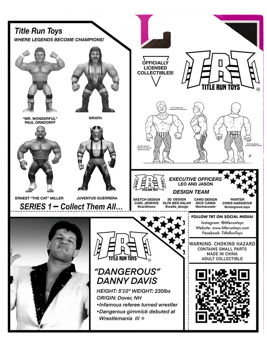 TRT - Title Run Toys Retro Series #1 - Dangerous Danny Davis