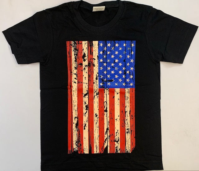 T-Shirt - USA Flag (S)